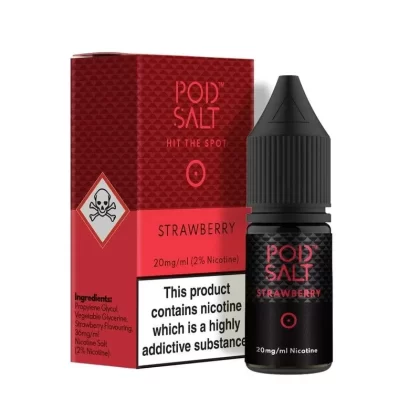 Pod Salt – Strawberry Nic Salt 10ml E-Liquid