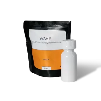 Wave Peach Liquid Suspension – 30ml Single