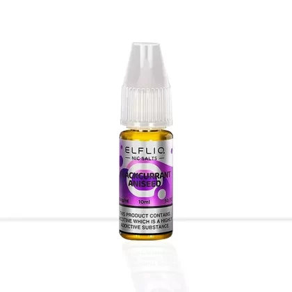 Blackcurrant Aniseed Nic Salt E-liquid Elf Bar Elfliq