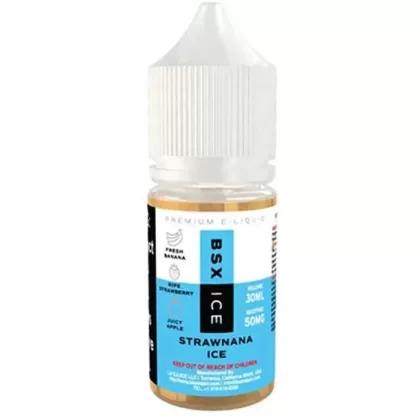 Strawnana Ice Nicotine Salt by Glas Basix Series