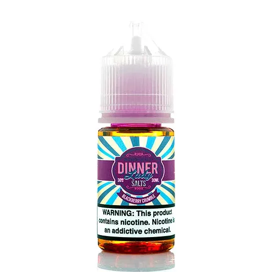 Blackberry Crumble Salt- Dinner Lady E-Juice