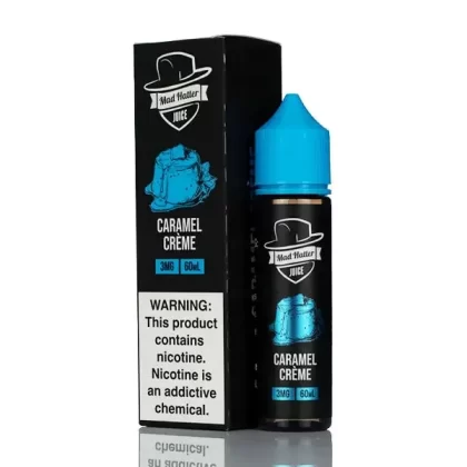 Mad Hatter Juice – Caramel Creme – 60ml