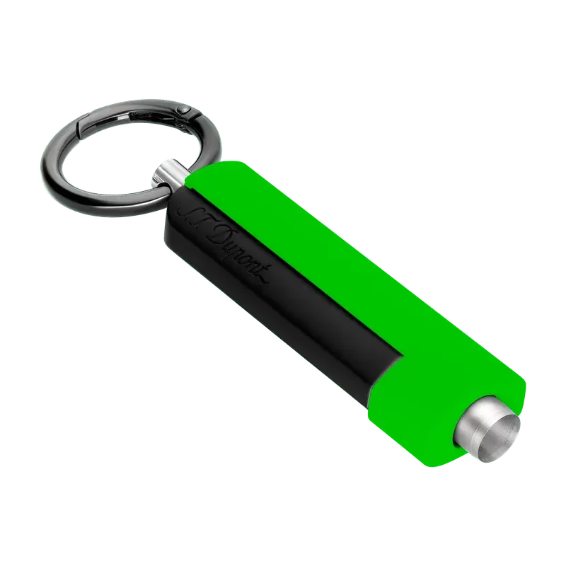S.T. Dupont Maxijet Cigar Punch – Black Matte & Neon Green