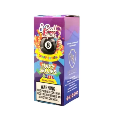 Juicy Jellies Nic Salt by 8 Ball Liquids 30ml