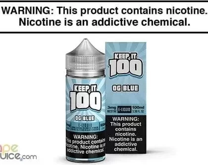 OG BLUE BY KEEP IT 100 100ML
