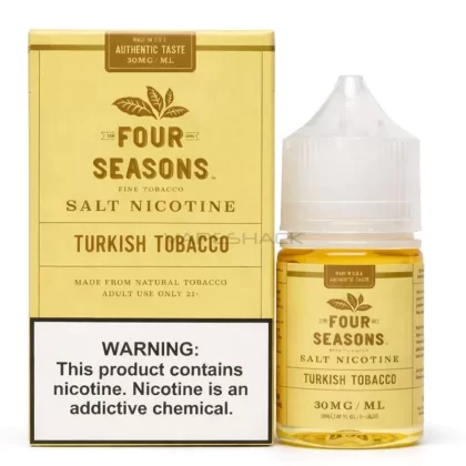 Turkish Tobacco Salt – Four Seasons – 30ML