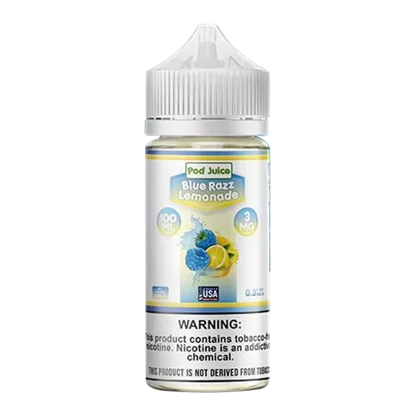Blue Razz Lemonade Pod Juice 100ml