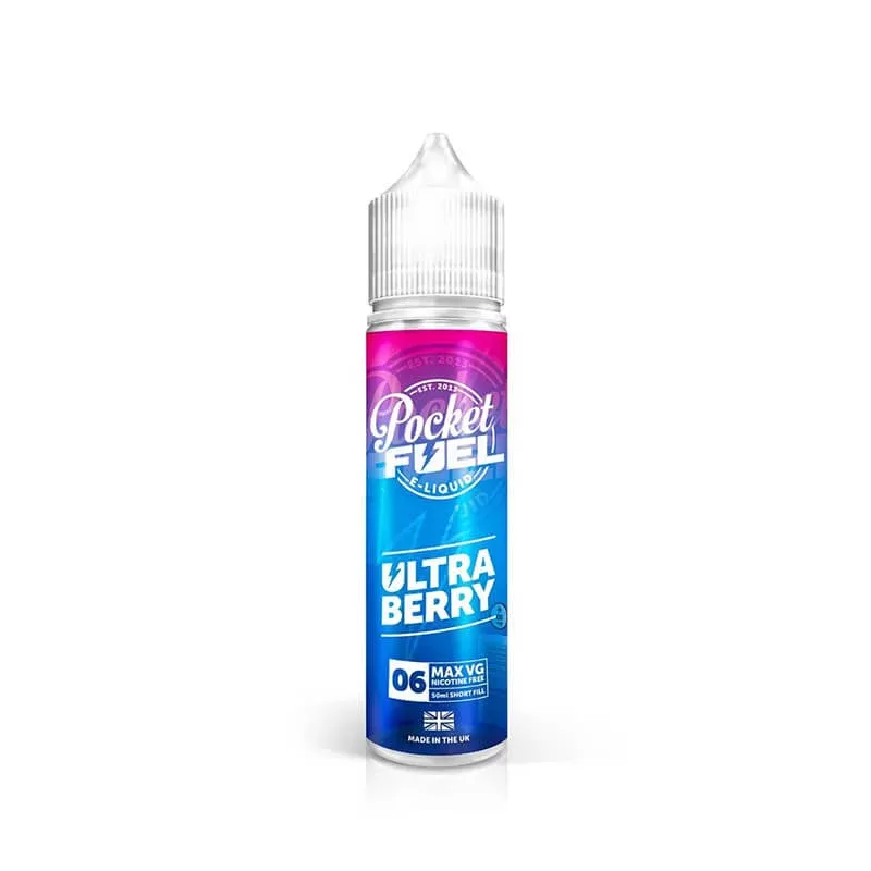 Pocket Fuel Ultra Berry Shortfill E-Liquid