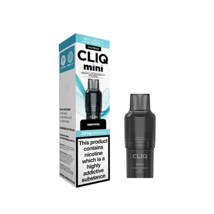 Avomi CLIQ Mini Prefilled Vape Pod + Refill – Menthol