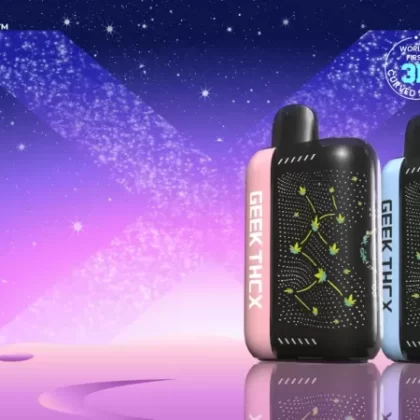 Geek THCX Pulse 6 GRAMS CB9A + THC-P Curve Screen Disposable Vape