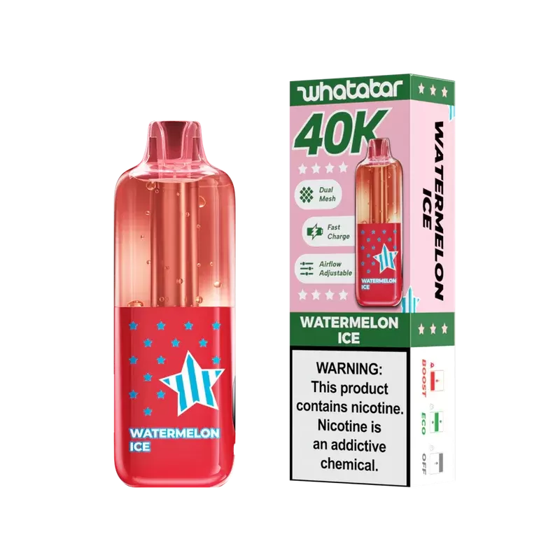 Watermelon Ice – Whatabar Linko 40K | Online Vape Shop