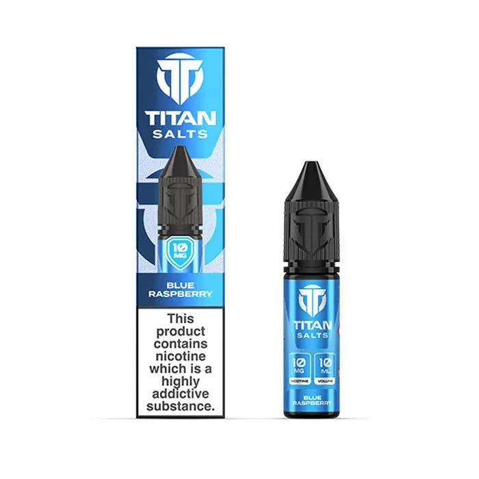 Blue Raspberry 10ml Nicotine Salt by Titan Salts