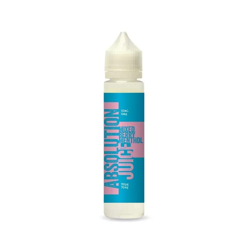 ABSOLUTION JUICE – 50ML SHORTFILL – MIXED BERRY MENTHOL