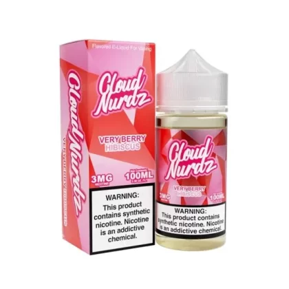 CLOUD NURDZ – VERY BERRY HIBISCUS – 100ML
