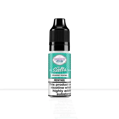 Spearmint Menthol Nic Salt E-Liquid Dinner Lady