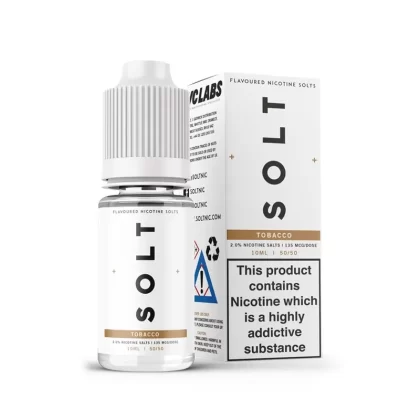 Tobacco Nic Salt by SOLT. – 10ml