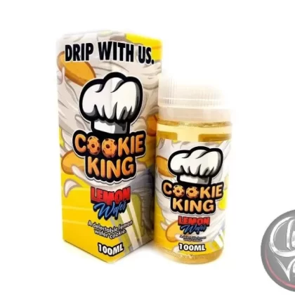 Lemon Wafer E-Liquid by Cookie King 100mL