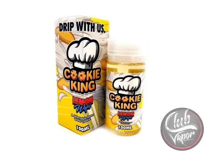 Lemon Wafer E-Liquid by Cookie King 100mL