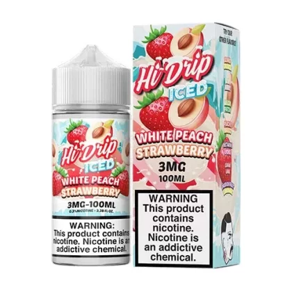 White Peach Strawberry Iced by Hi-Drip 100ml