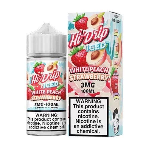 White Peach Strawberry Iced by Hi-Drip 100ml