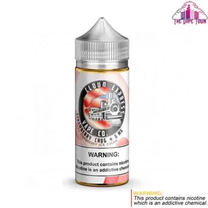 Cloud Express Strawberry Chug E-Juice 3/6mg – 100ml