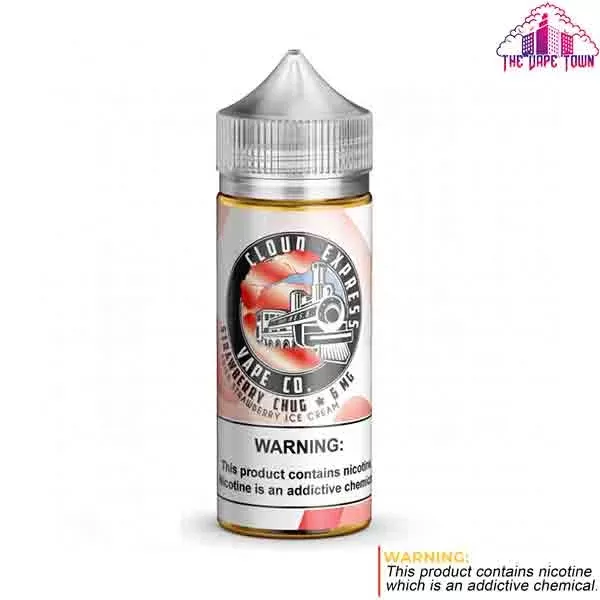 Cloud Express Strawberry Chug E-Juice 3/6mg – 100ml