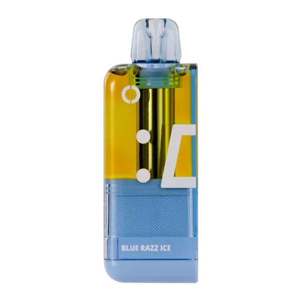 Blue Razz Ice Off Stamp X-Cube Disposable (Crystal)