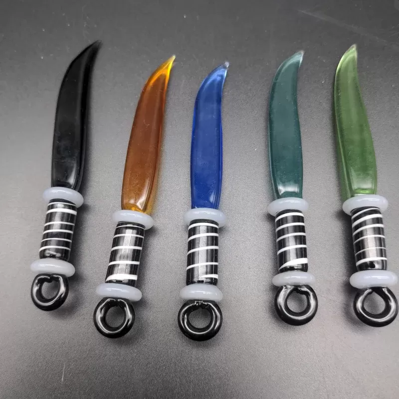 4″ Glass Ninja Sword Dab Tool