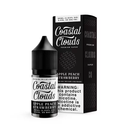 Apple Peach Strawberry SALT – Coastal Clouds – 30mL