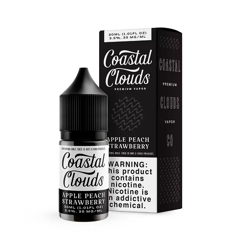 Apple Peach Strawberry SALT – Coastal Clouds – 30mL