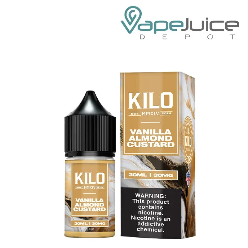 Vanilla Almond Custard KILO Salts 30ml
