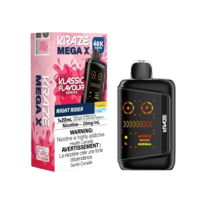 Kraze Mega X 48K – Night Rider Disposable Vape