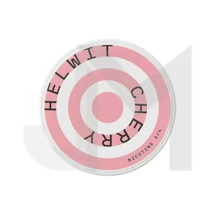 HELWIT 9mg Nicotine Pouches Cherry – 20 Pouches