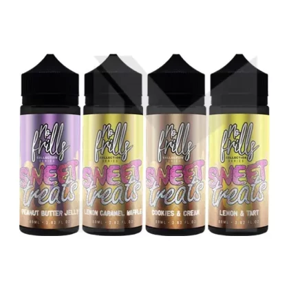 No Frills Collection Sweet Treats 80ml Shortfill 0mg (80VG/20PG)