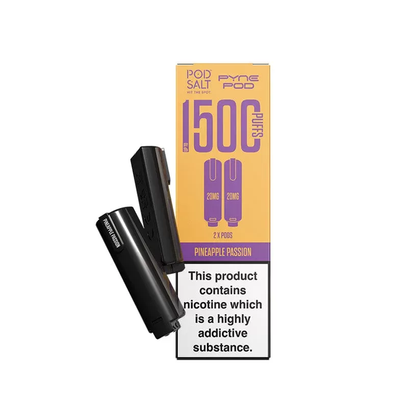 Pyne Pod 2in1 Pineapple Passion Prefilled Vape Pods – Pod Salt Edition