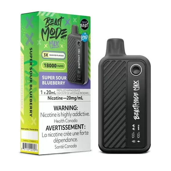 Flavour Beast Beast Mode Max 2 Disposable – Super Sour Blueberry
