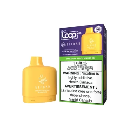 Pineapple Peach Mango Ice STLTH Loop Max X Elfbar 50K Pod’