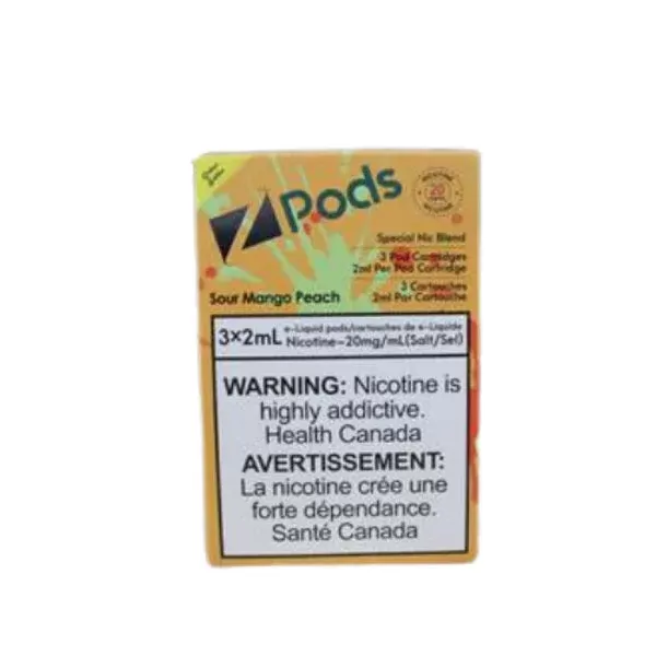 Z pods STLTH Compatible – Sour Mango Peach