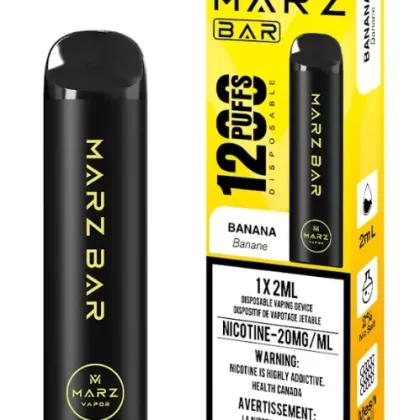 Marz Bar 1200 Puffs Disposable Vape – Banana
