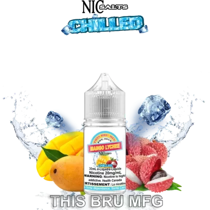 THIS BRU MFG SALT – MANGO LYCHEE CHILLED 30ML