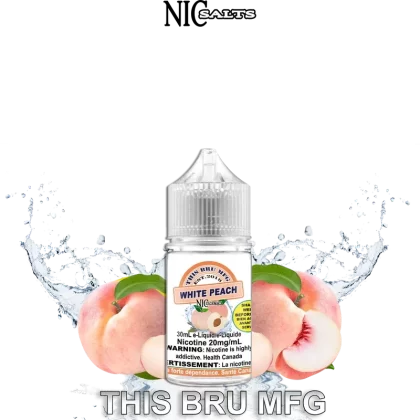 [BC/SK/NL] THIS BRU MFG SALT – WHITE PEACH 30ML
