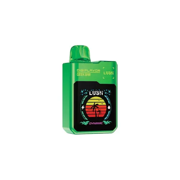 GEEK BAR DIGIFLAVOR LUSH DISPOSABLE Vape – 20,000 Puffs – Green Apple Ice