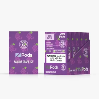 Z pods Stlth Compatible – Sakura Grape Ice