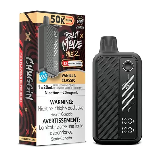 Flavour Beast Mode Max 2 – Vanilla Classic – 50,000 Puffs