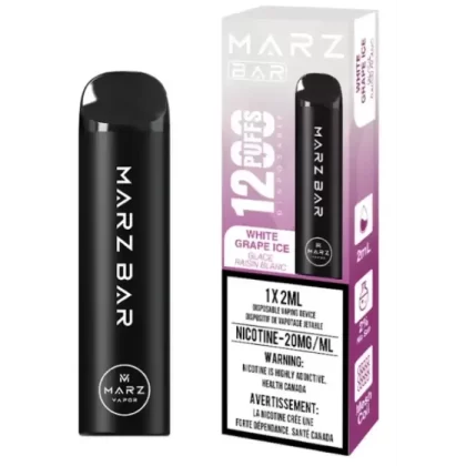 MARZ BAR 1200 – WHITE GRAPE ICE