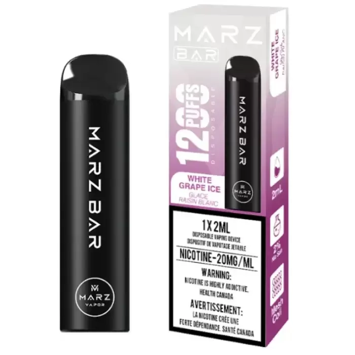 MARZ BAR 1200 – WHITE GRAPE ICE