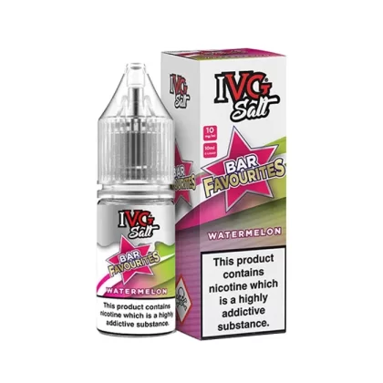 Watermelon 10ml Nic Salt E-Liquid by IVG Bar Favourites