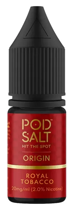 Origin Royal Tobacco Nicotine Salt E Liquid by Pod Salt