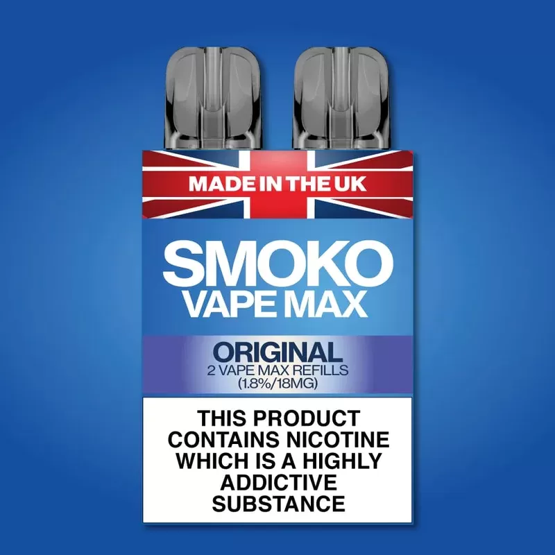TABACO ORIGINAL – RECARGAS VAPE MAX