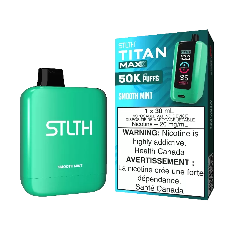 STLTH TITAN MAX 50K – SMOOTH MINT